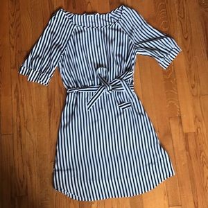 Diane Von Furstenburg Striped silk dress